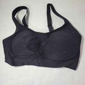 Shapermint Black Everyday Comfort Straps Wireless Shaping Bra #10024 Size 4XL